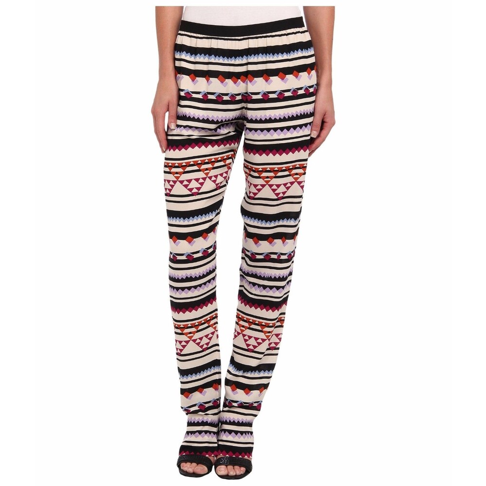 BCBGMaxAzria Michael Printed Aztec Tribal Pants